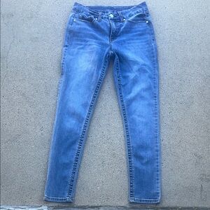 Seven7 Women's Blue Skinny Jeans